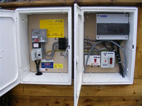 temporary electricity supply box|house db board.